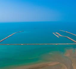 پروژه موج شکن گناوه